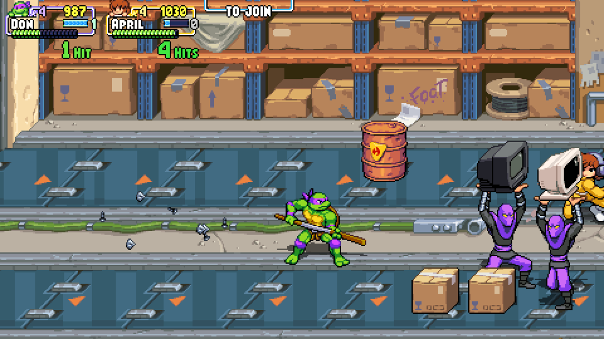 Teenage Mutant Ninja Turtles: Shredders Revenge screenshot 2 for Xbox One